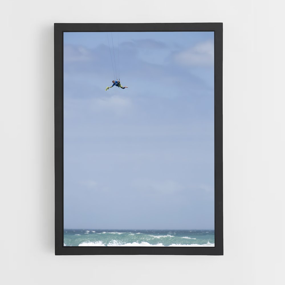 Poster Parade Océane – affiche Kitesurf (vue 2)